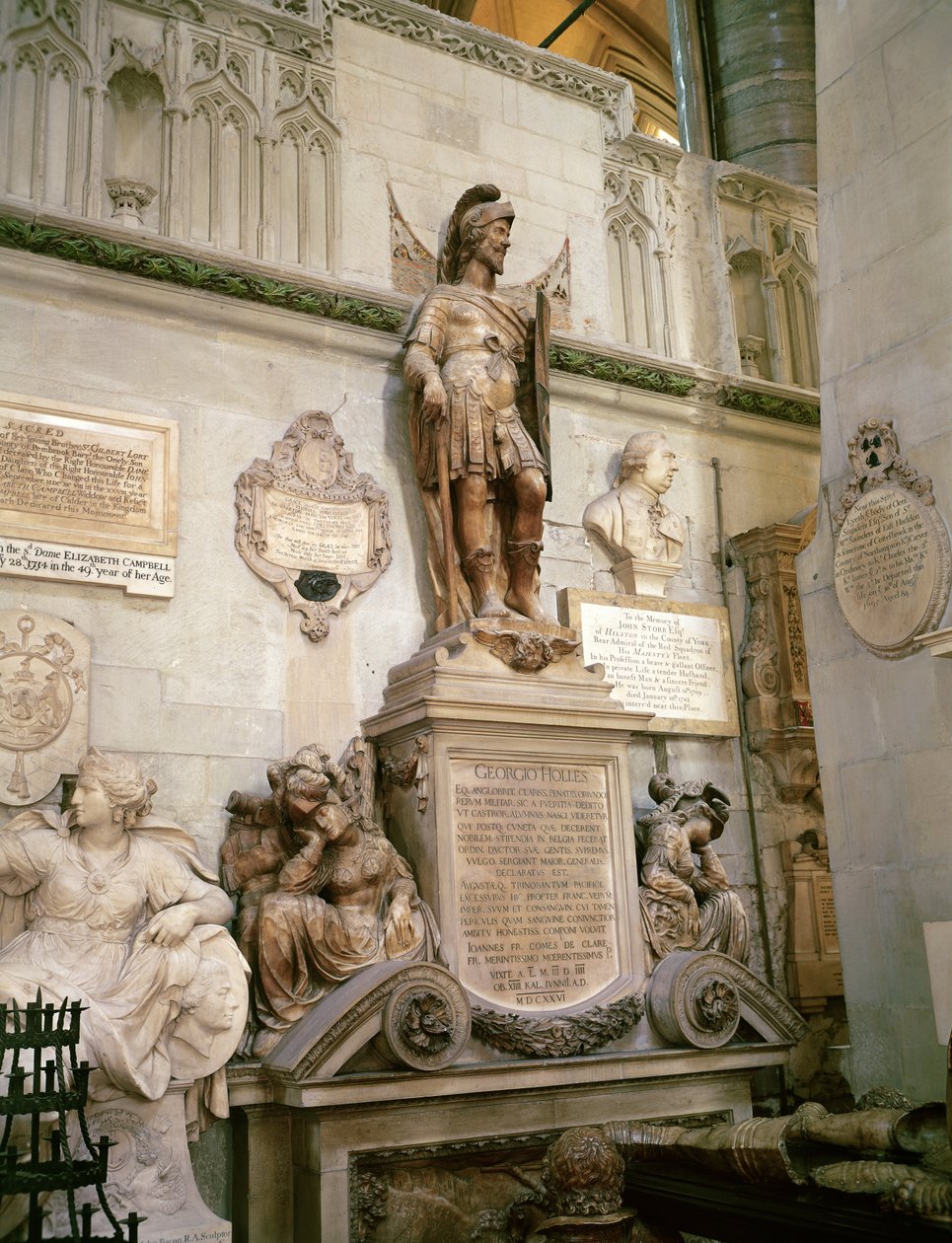 Georgio Holles sírja, Westminster Abbey alkotó: English School