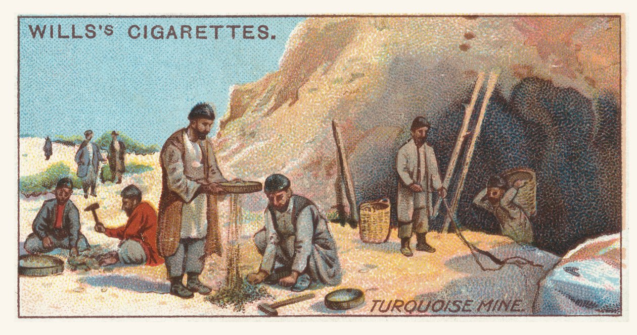 Türkizbánya (chromolitho) alkotó: English School
