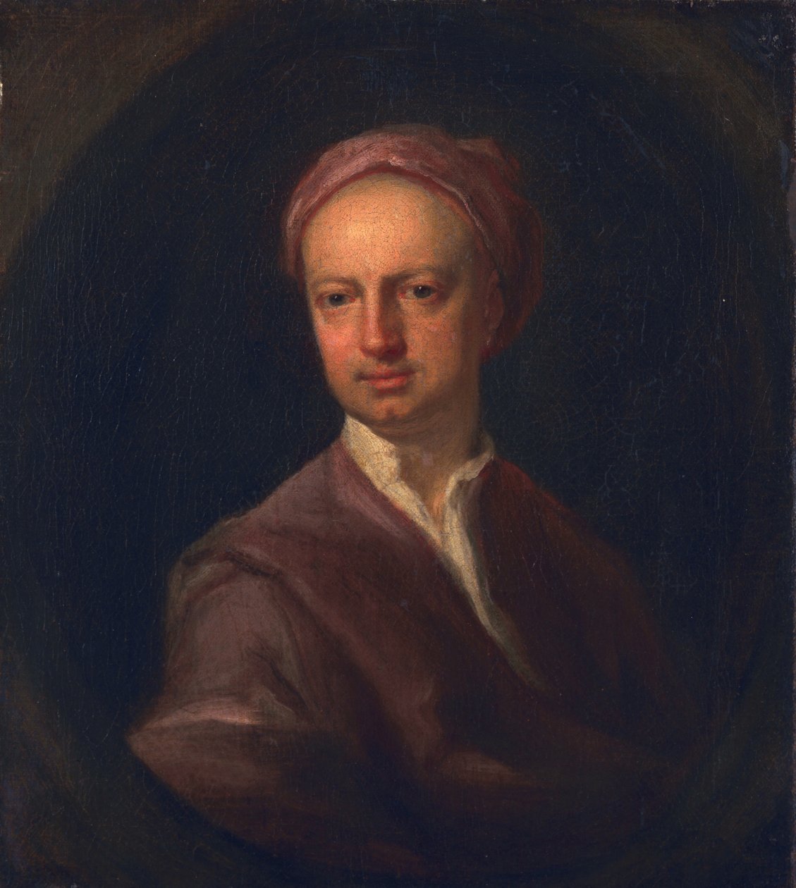 Ismeretlen férfi, Goldsmith Olivér, 1730 körül alkotó: English School