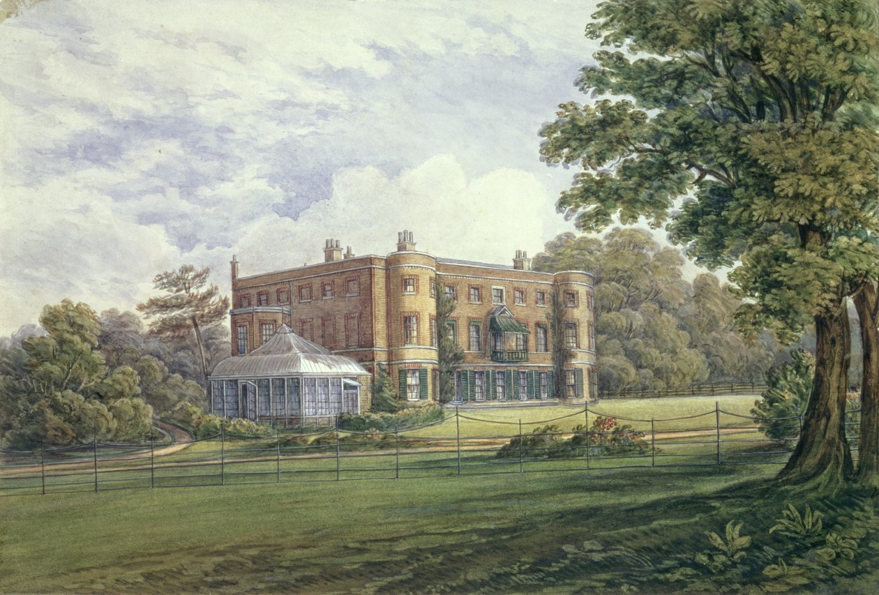 Valentines House, Ilford, Essex, 1835 körül (wc papíron) alkotó: English School