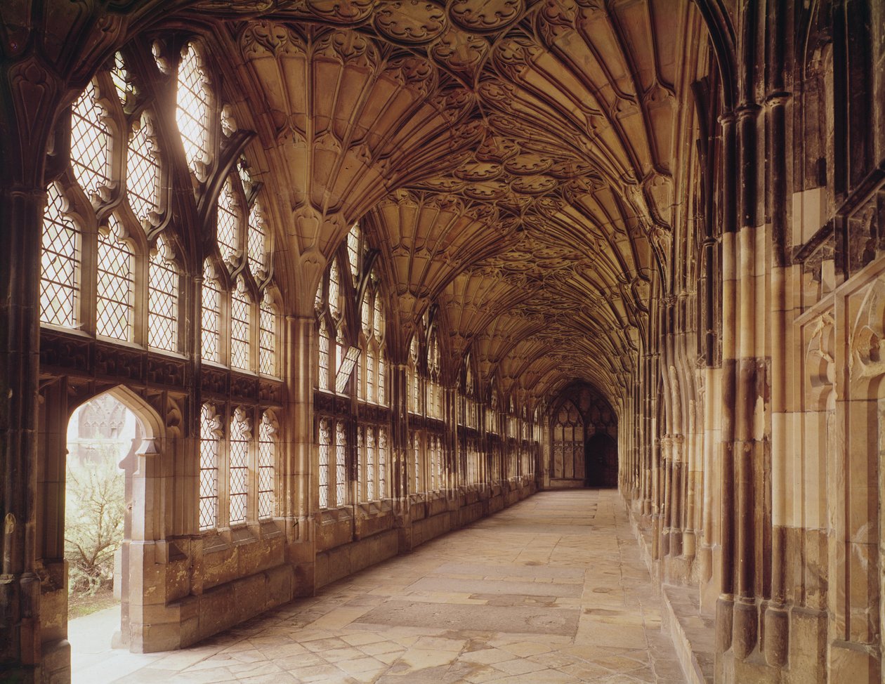 Kilátás a kolostorokra, 1355 körül alkotó: English School