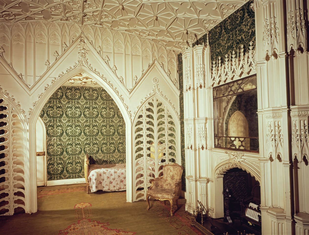 Kilátás a Holbein-kamrára alkotó: English School