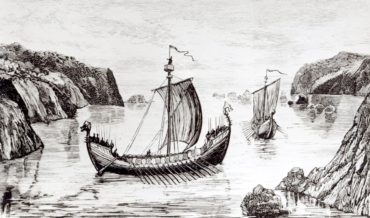 Viking hajók alkotó: English School