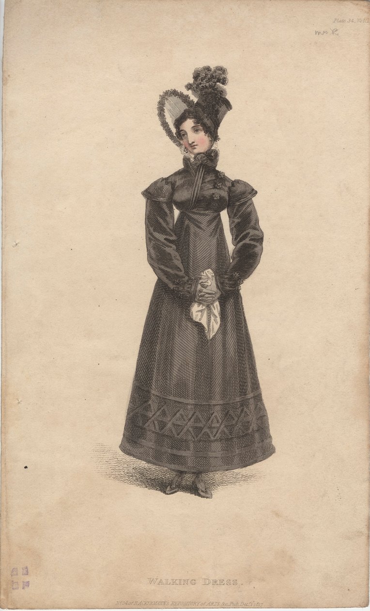 Sétáló ruha alkotó: English School