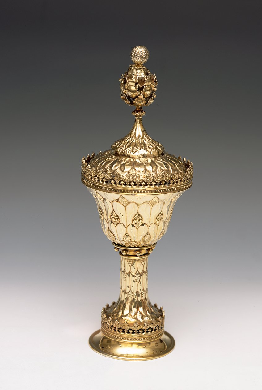 Wardens Grace Cup, 1480 körül (ezüst aranyozott) (lásd még: 239872) alkotó: English School