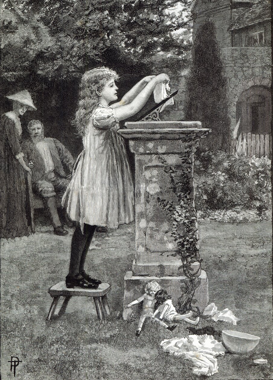 Mosónap, a „Szabadidő órából”, 1888 alkotó: English School