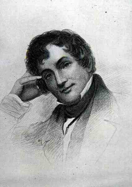 Washington Irving (1783-1859) (metszet) alkotó: English School