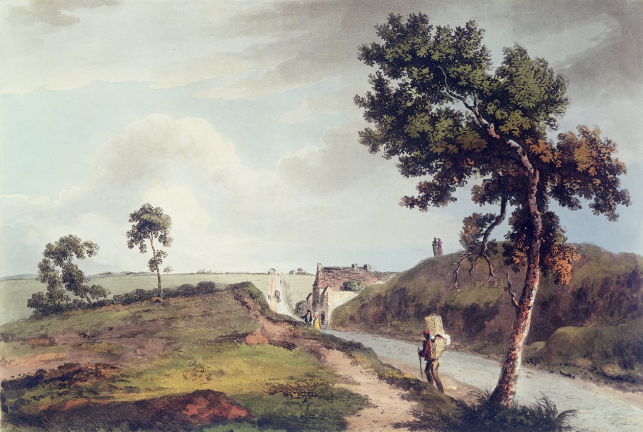 Waterloo, C. Turner metszet, 1816 (színes metszet) alkotó: English School
