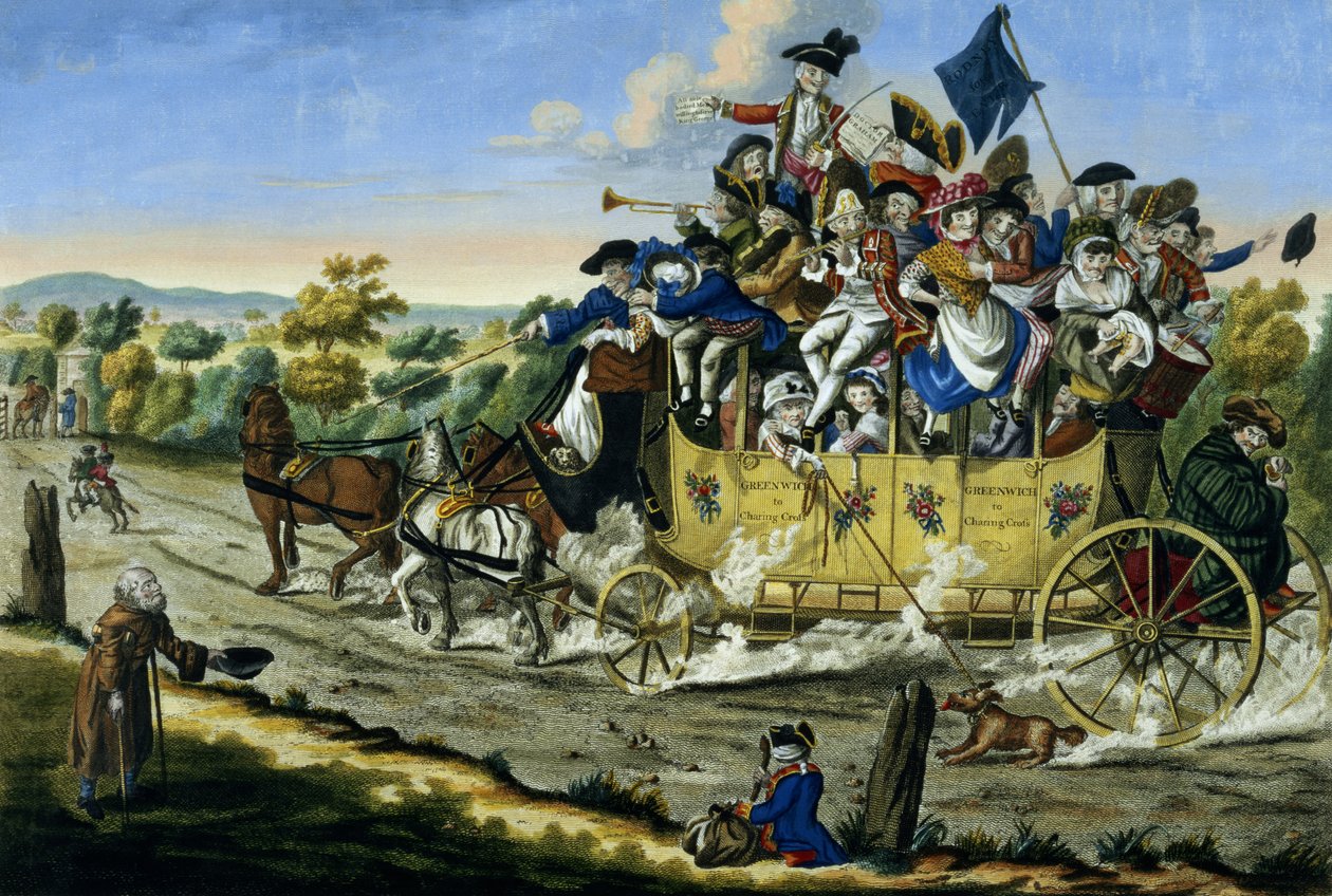 Pünkösdi ünnepek, kocsma. szerző: Carington Bowles (fl.1744-93), 1783 (színes vonalmetszet) alkotó: English School