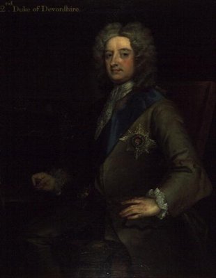 William Cavendish, Devonshire 2. hercege (olaj) alkotó: English School