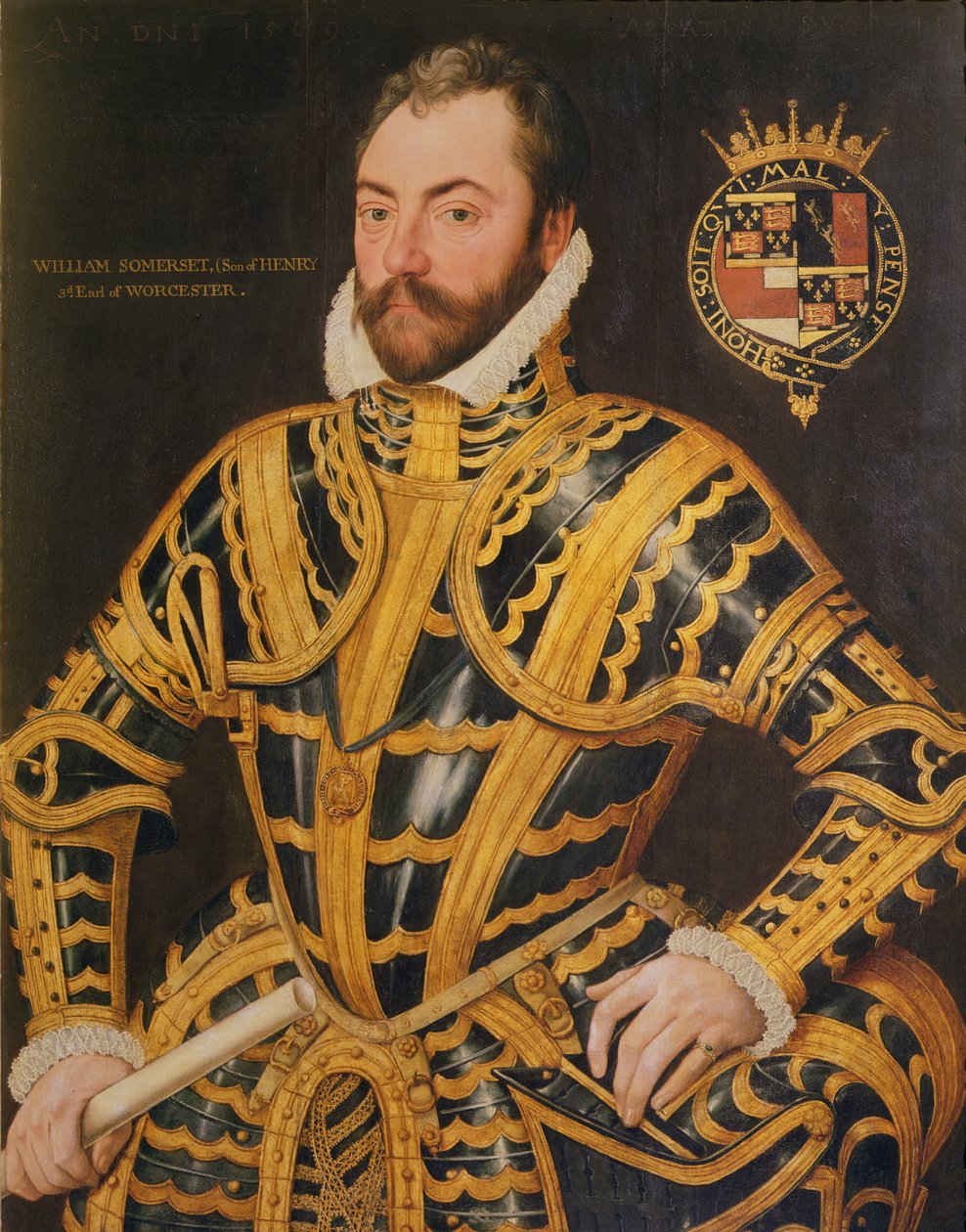 William Somerset (kb. 1527-89) Worcester 3. grófja, 1569 alkotó: English School