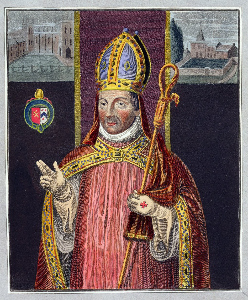 Wykehami Vilmos (1325-1404) alkotó: English School