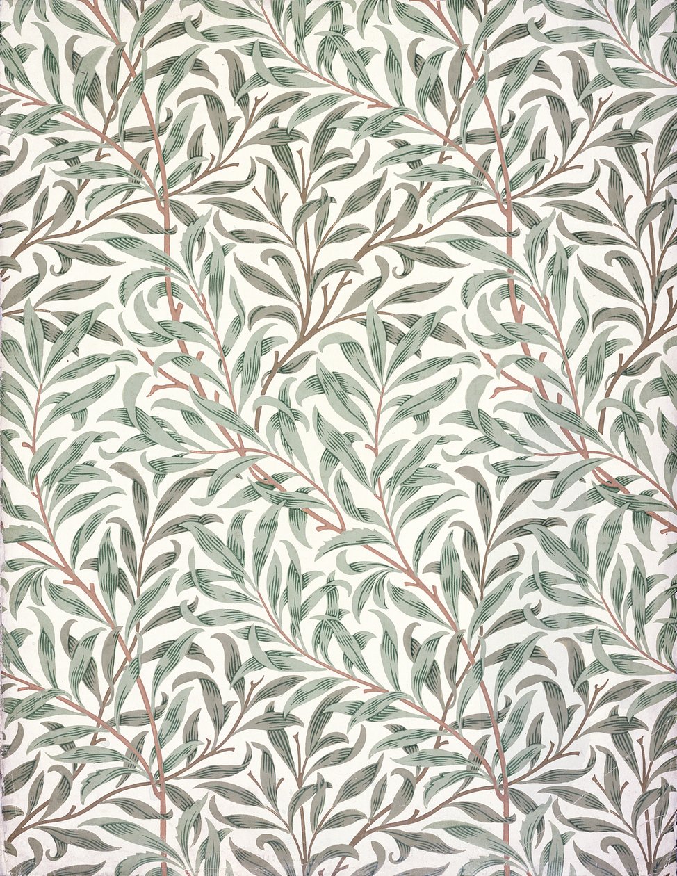 Willow Bough, tapéta, 1874 (tapéta) alkotó: English School
