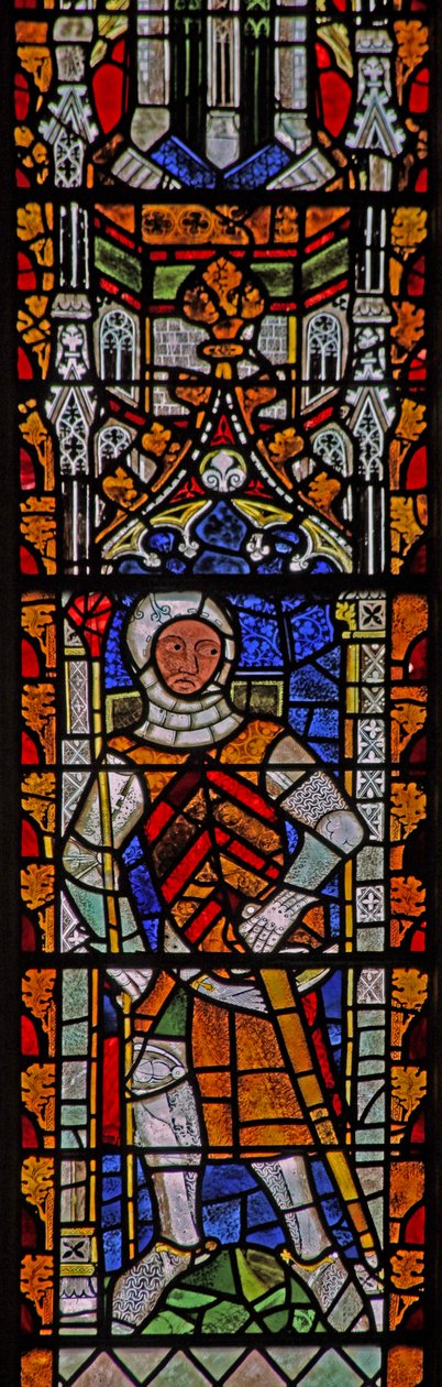 William Lord de la Zouche-t ábrázoló s4 ablak alkotó: English School