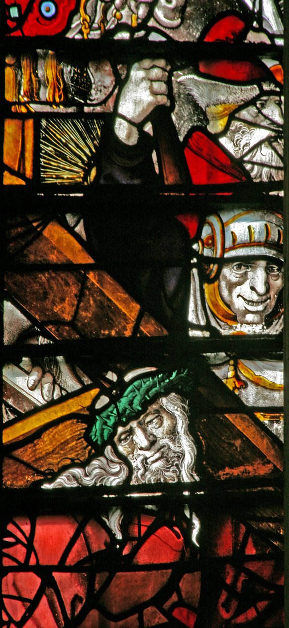 A Via Crucist ábrázoló w13 ablak alkotó: English School