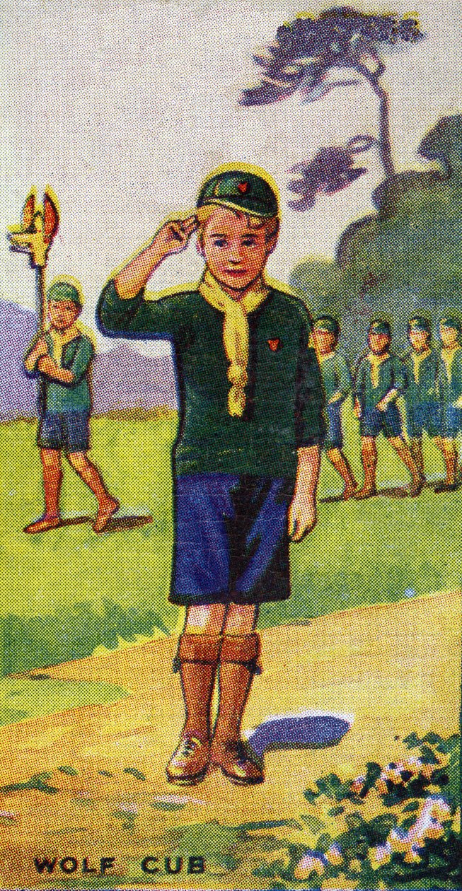 Farkaskölyök, 1923 alkotó: English School