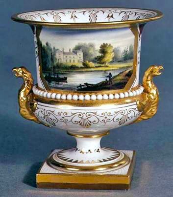 Worcester váza, Flight, Barr and Barr, 1830-35 körül (kerámia) alkotó: English School