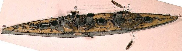 HMS Lion by Norman Ongh (modell) alkotó: English School English School