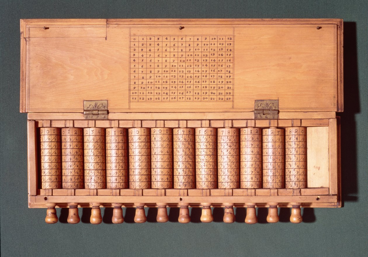 Napiers rúd, 1671-1700 (fa) alkotó: English School English School