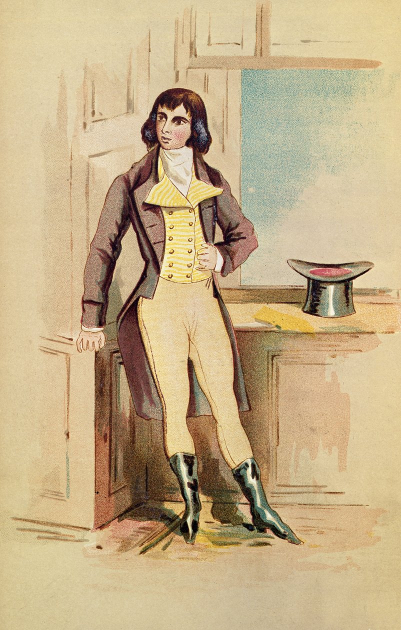 George Beau Brummell portréja alkotó: English School English School