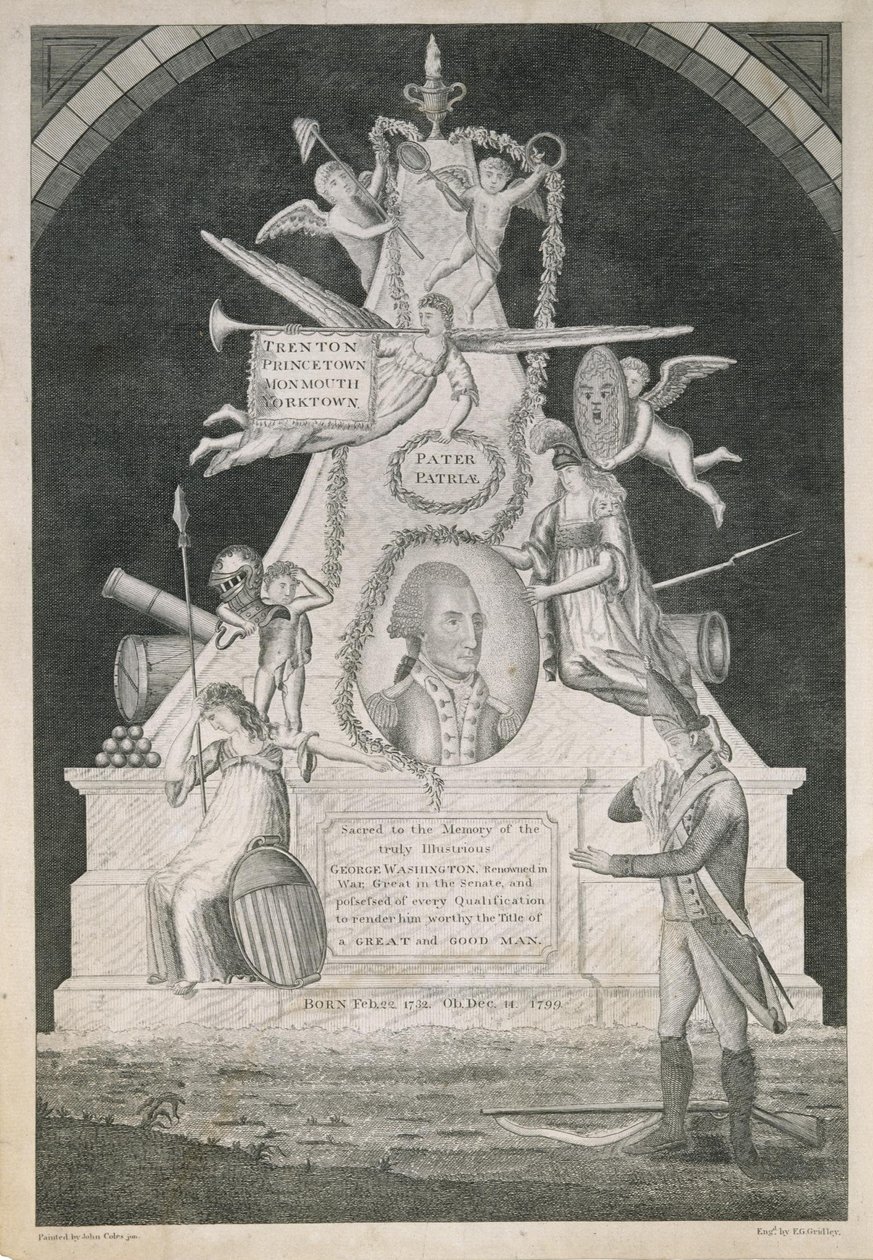 Hazájának atyja alkotó: Enoch G. Gridley