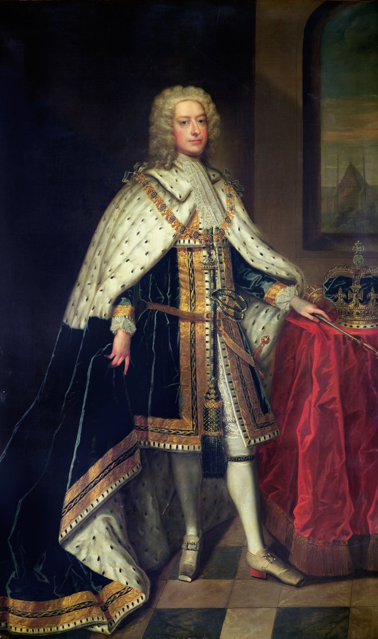 II. György (1683-1760) alkotó: Enoch Seeman