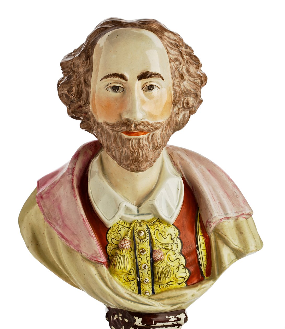 William Shakespeare Staffordshire-i mellszobra, 1800-50 körül (cserép) alkotó: Enoch Wood