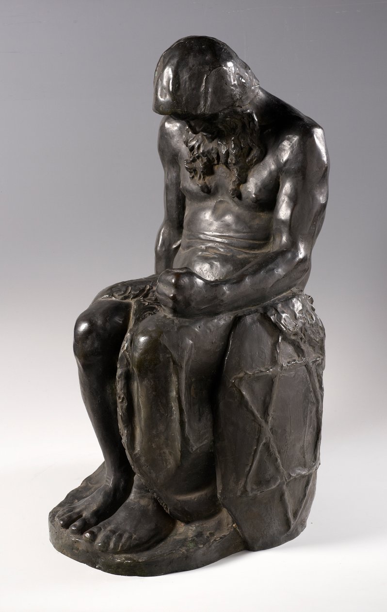 Messiás (bronz) alkotó: Enoch Henryk Glicenstein