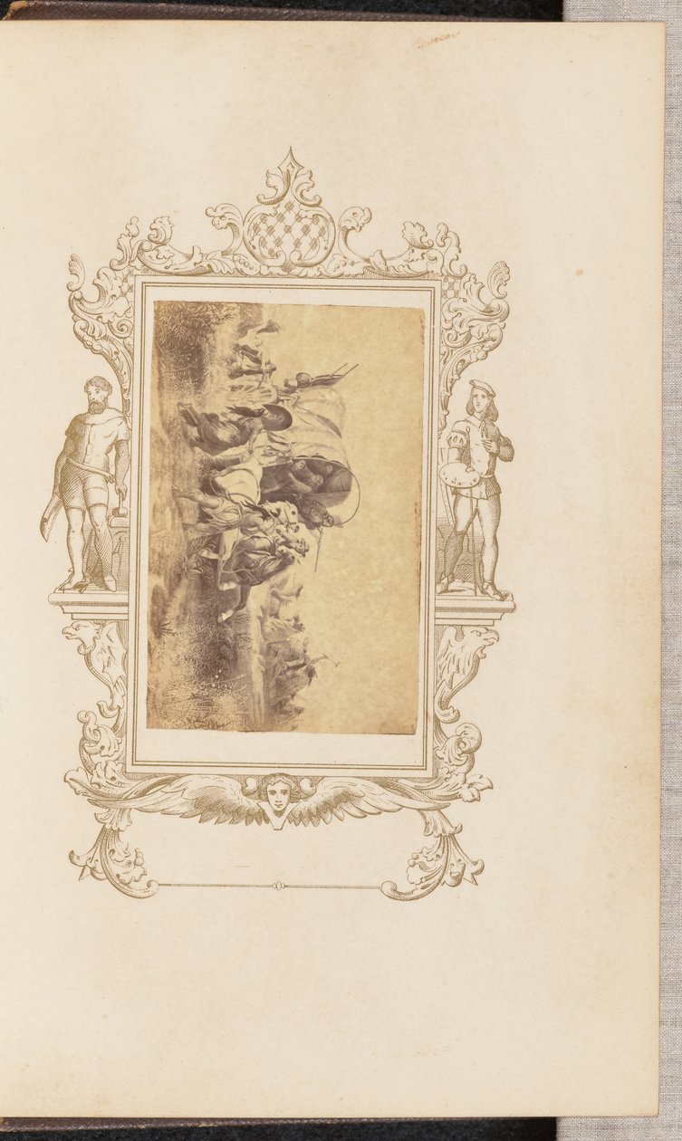 ["Támadás egy kivándorló vonat ellen", írta Charles Ferdinand Wimar] alkotó: Enoch Long