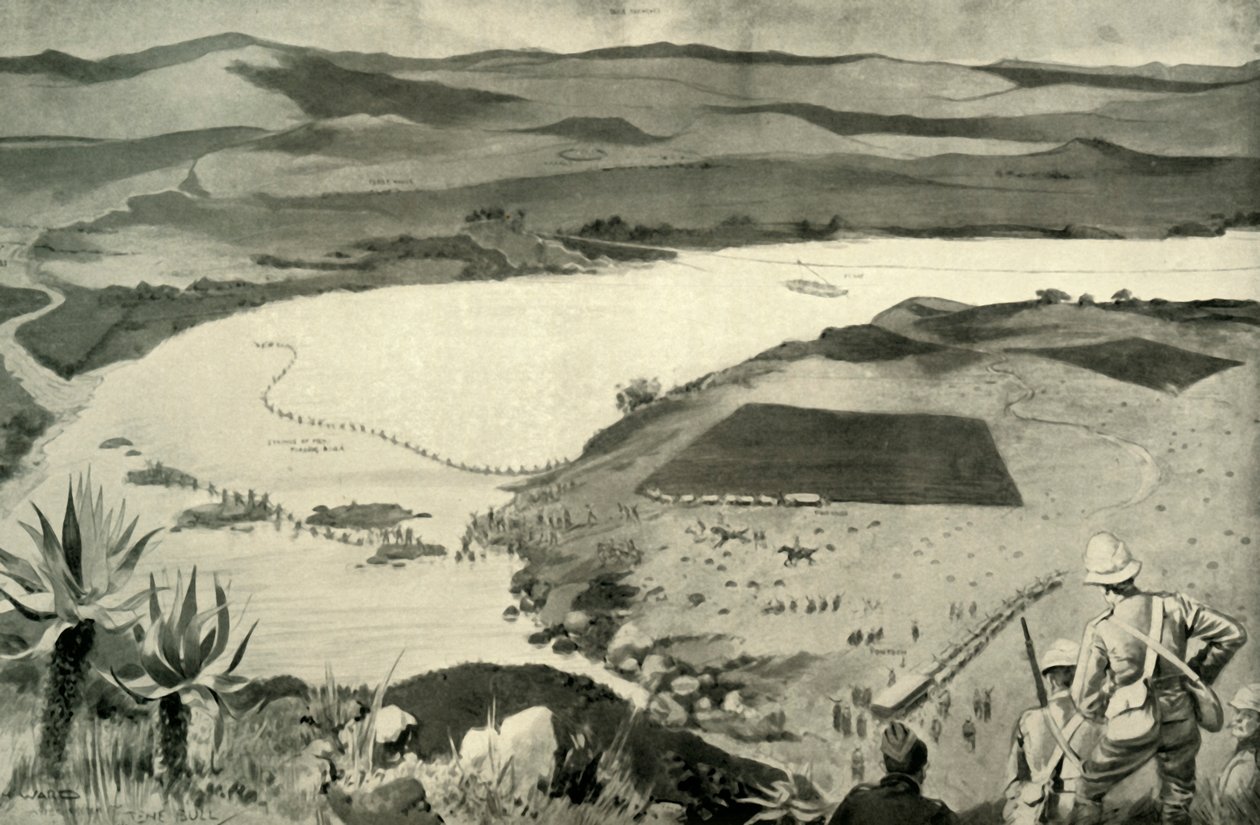„A Potgeiter-sodródás kereszteződése, január 16.”, 1900. alkotó: Enoch Ward
