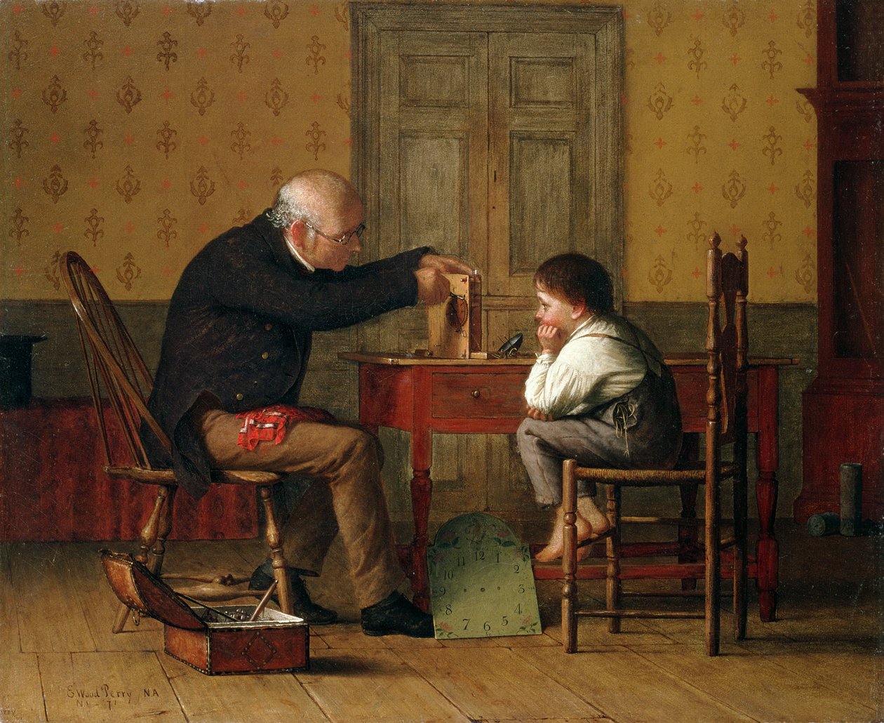 Az óradoktor, 1871 alkotó: Enoch Wood Perry
