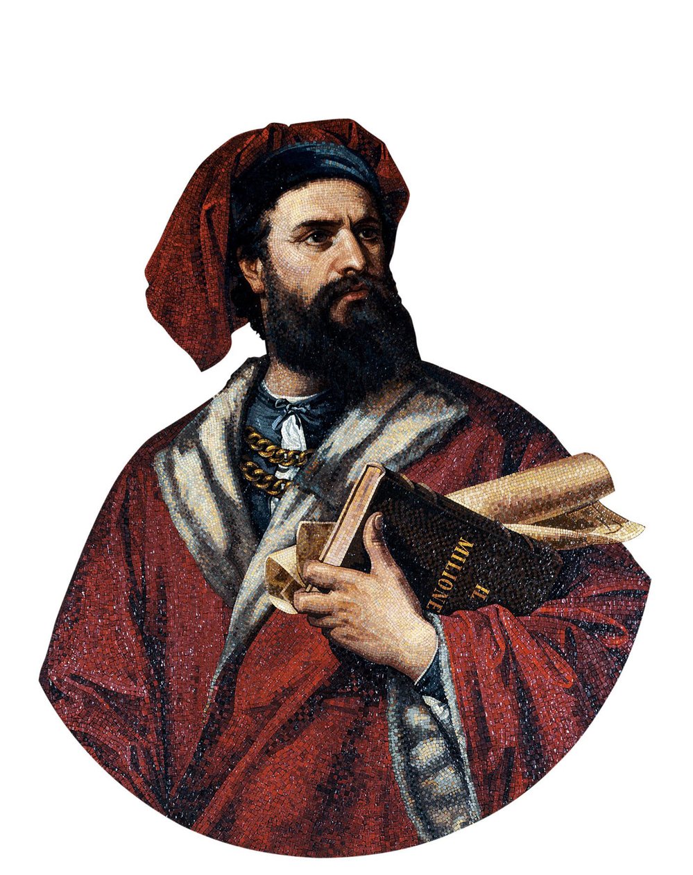Marco Polo, 1867 alkotó: Enrico Podio