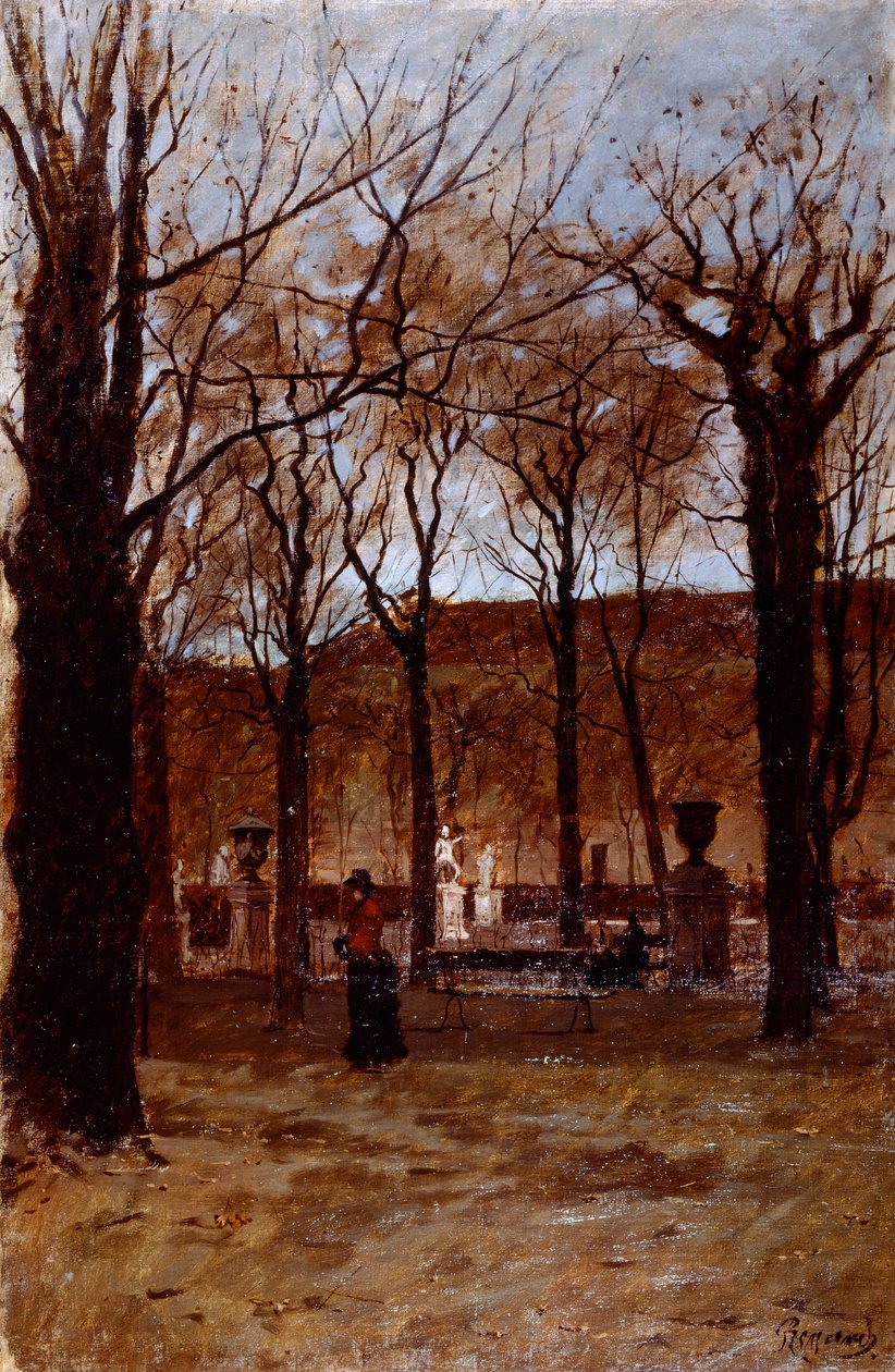 Kertek Torinóban, Enrico Reycend (1855-1928) alkotó: Enrico Reycend
