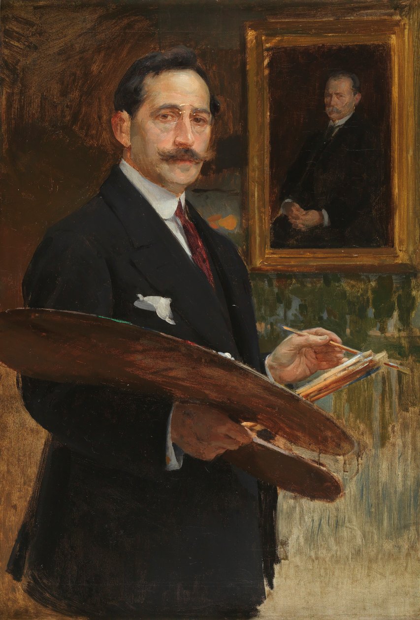 Önarckép alkotó: Enrique Simonet