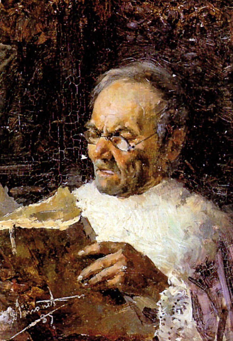 Canonigo leyendoCanon olvasás alkotó: Enrique Simonet