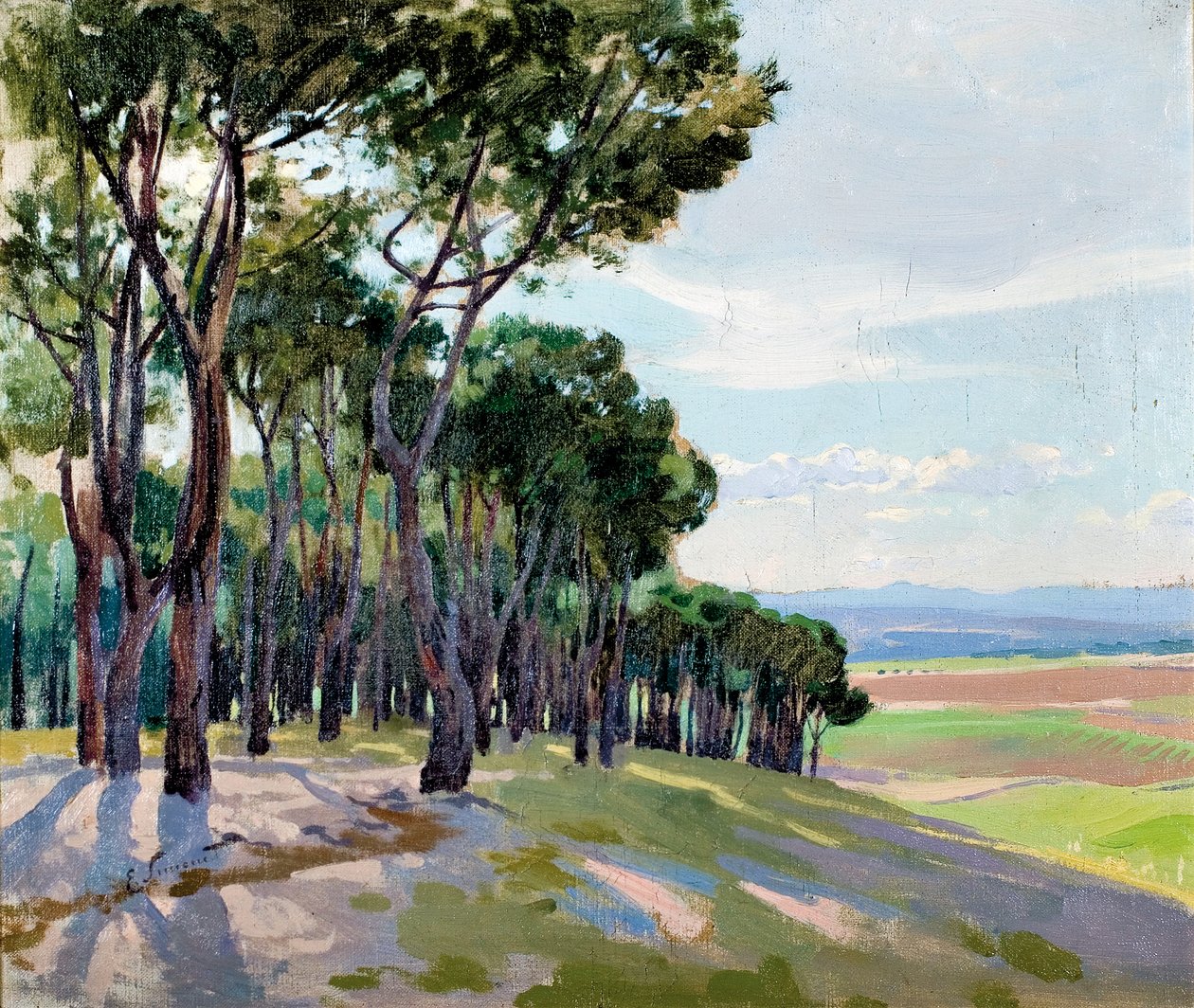 La Moncloa tája alkotó: Enrique Simonet