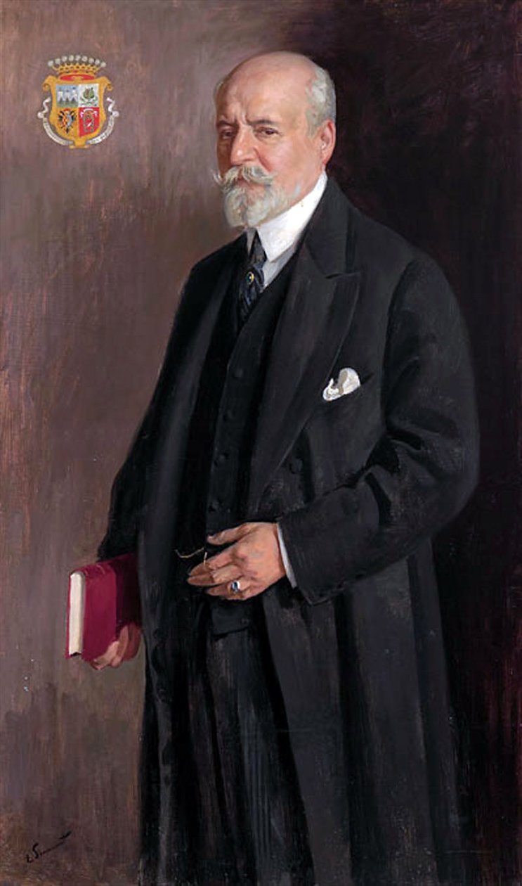 Nagyúr arcképe alkotó: Enrique Simonet