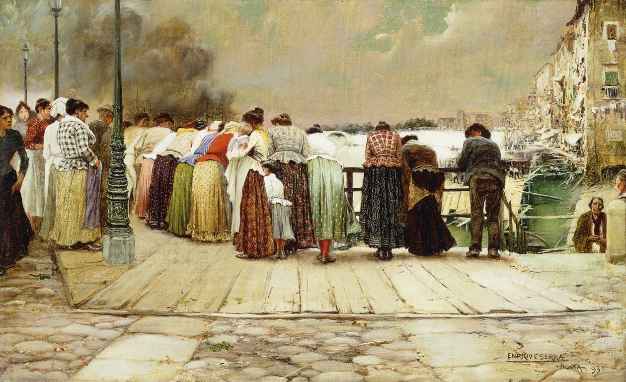 A hídon, 1893 alkotó: Enrique Serra