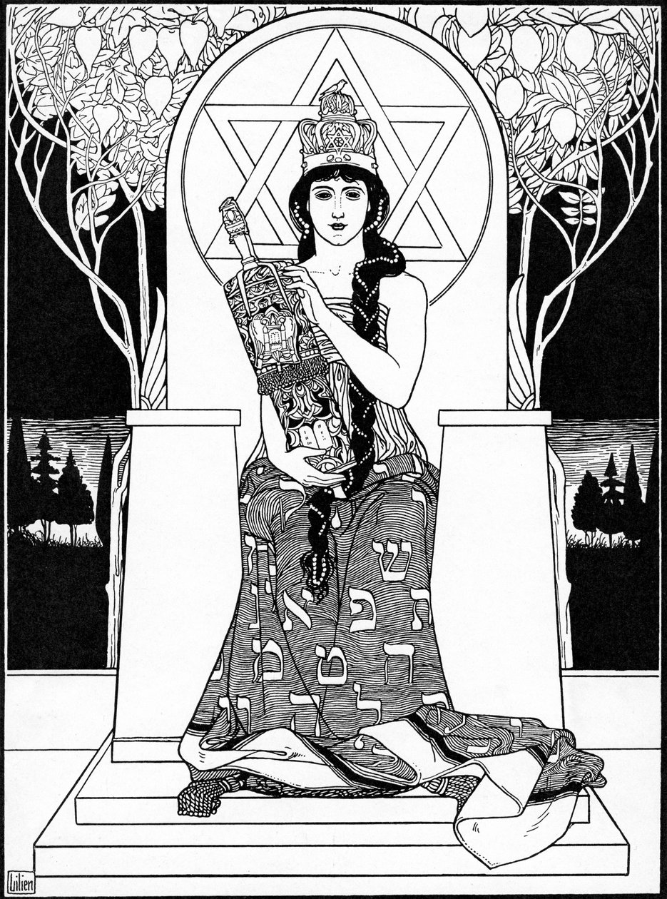 EM LILIEN alkotó: Ephraim Moses Lilien