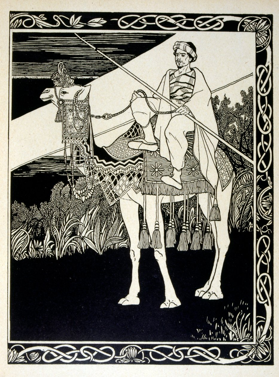 Enak Gemorrhe (Gomorra) előtt, a Juda című könyvből, amelyet Ephraim Moses Lilien (1874-1925) illusztrált. Liliant a Jugendstil (német szecessziós) stílusban megalkotott cionista ikonográfia atyjaként tartják számon. Illusztrálta a „Juda” (1900) című könyv alkotó: Ephraim Moses Lilien