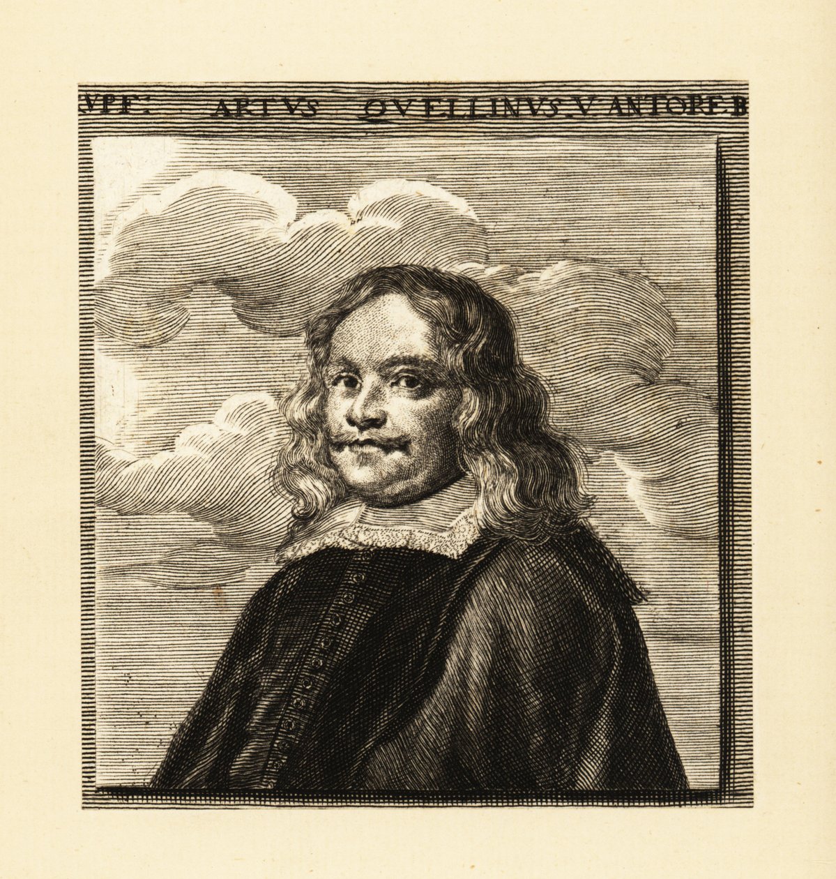 Idősebb Artus Quellinus, flamand szobrász alkotó: Erasmus (after) Quellinus
