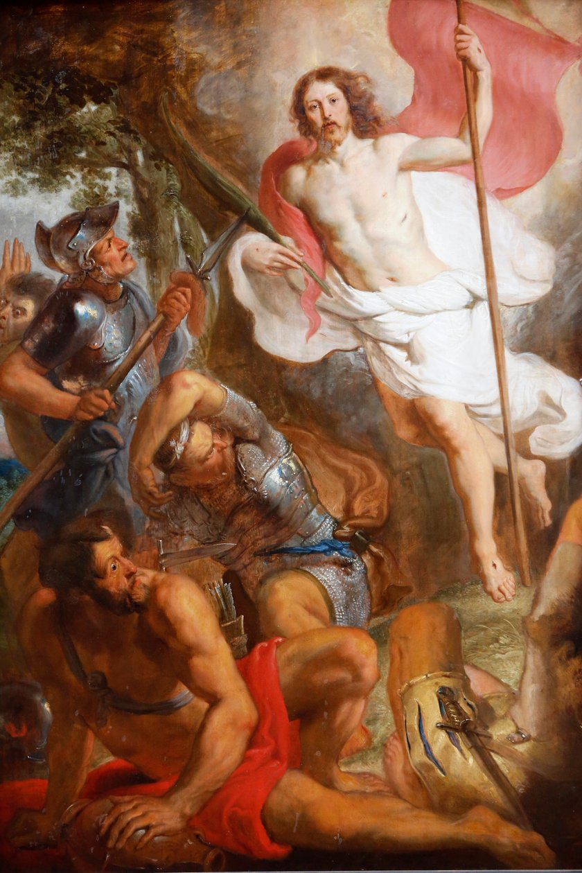Krisztus feltámadása Erasme II Quellin által alkotó: Erasmus II Quellinus
