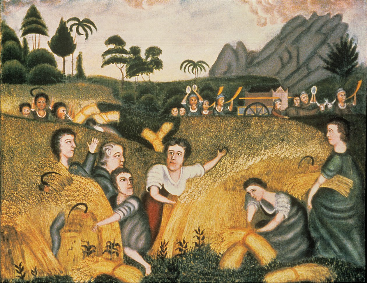 a frigyláda, 1865-80 körül alkotó: Erastus Salisbury Field