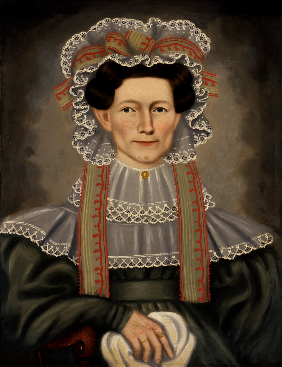 Lady of Squire Williams House, kb. 1829. alkotó: Erastus Salisbury Field