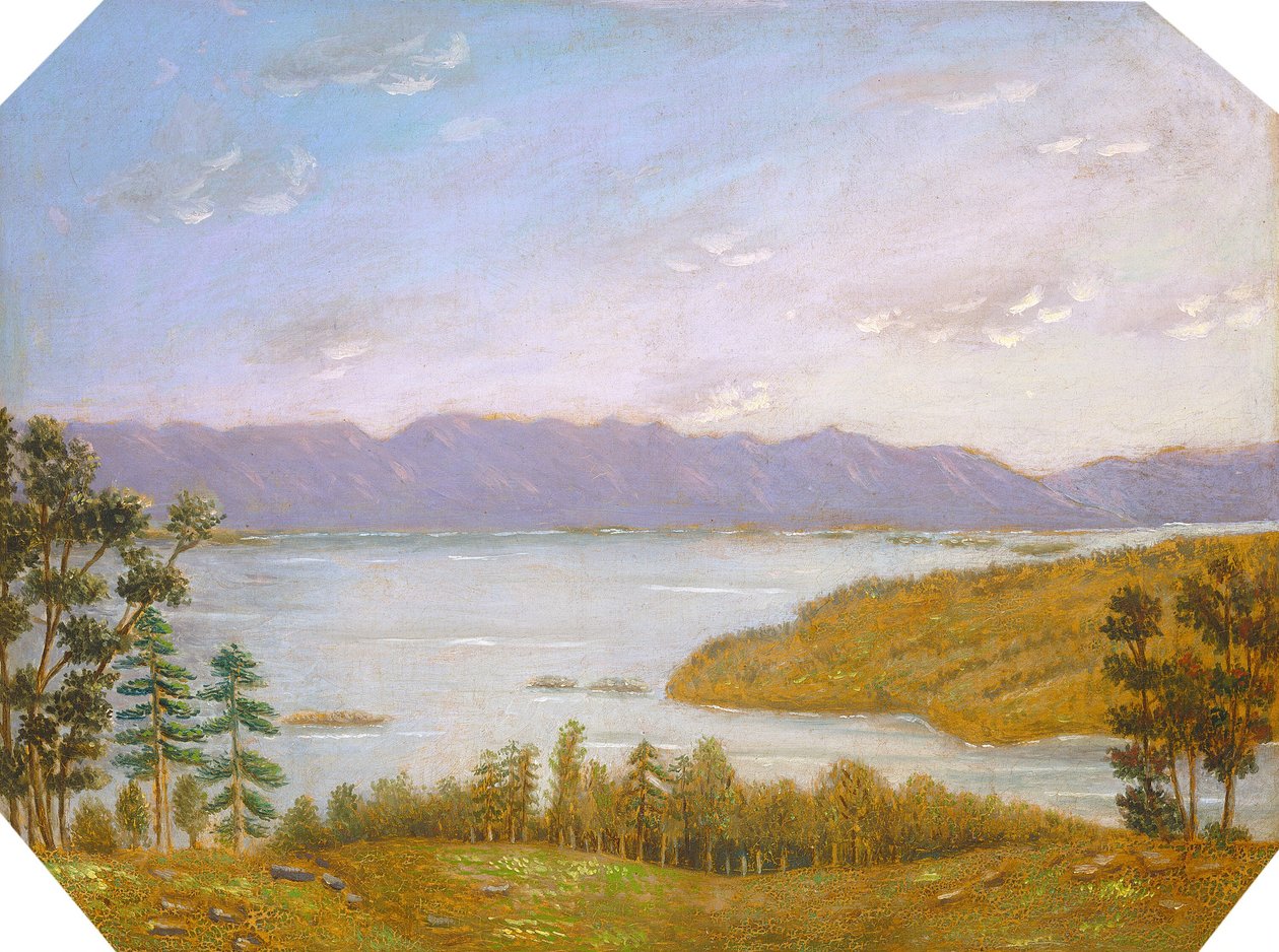 Leverett-tó, c. 18601880. alkotó: Erastus Salisbury Field