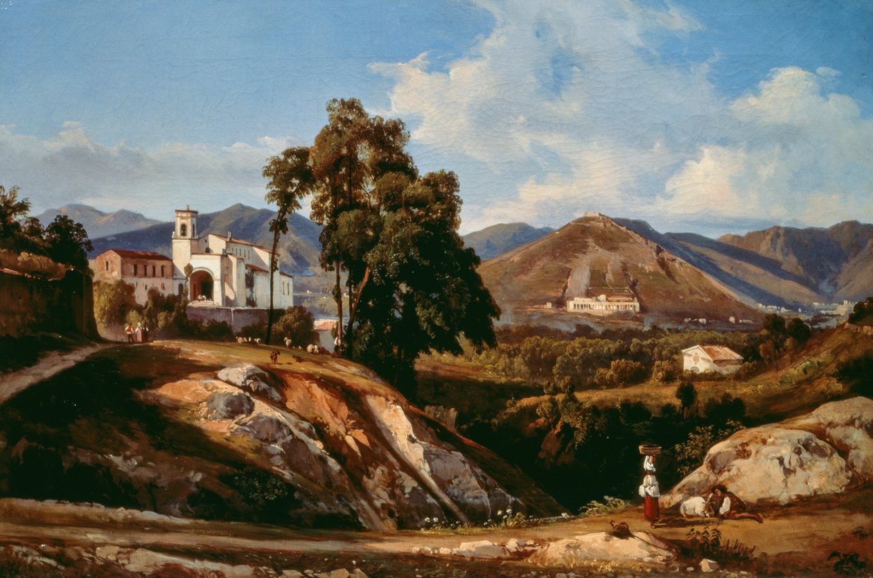 A nápolyi Villa Reale kertjei alkotó: Ercole Gigante