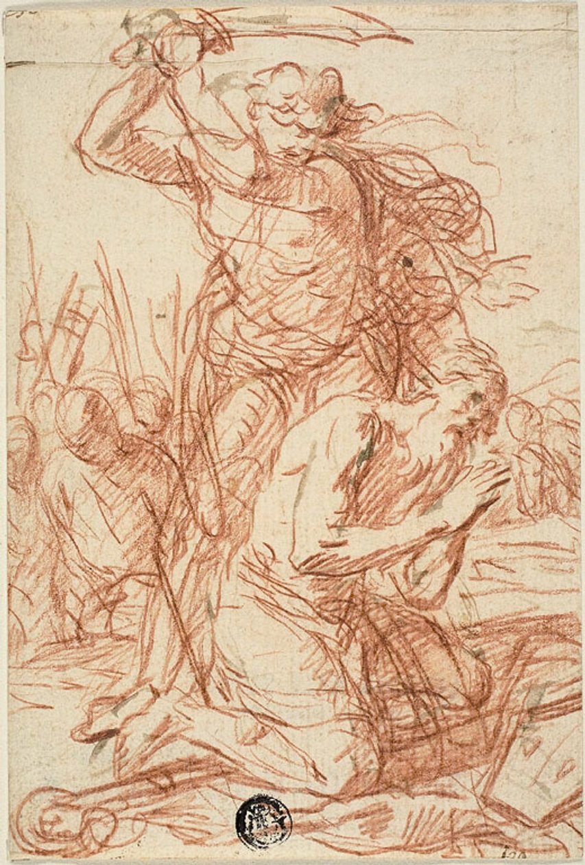 Szent Sebestyén püspök mártíromsága alkotó: Ercole Procaccini the younger