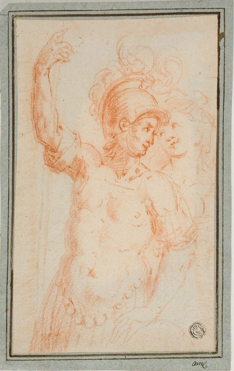 Római katona és nő alkotó: Ercole Procaccini the younger