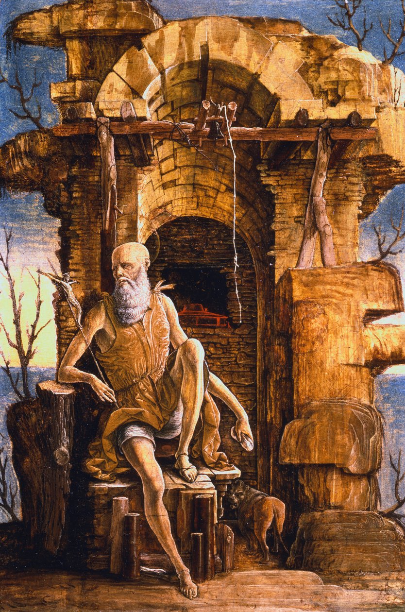 „Jeromos a sivatagban”, 15. század vége alkotó: Ercole de