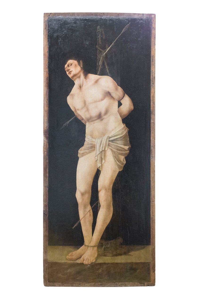 Szent Sebestyén alkotó: Ercole de Roberti